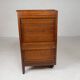 Art Deco bedside table with marble top, 1930s