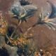 Oil on canvas 19th century bouquet of flowers