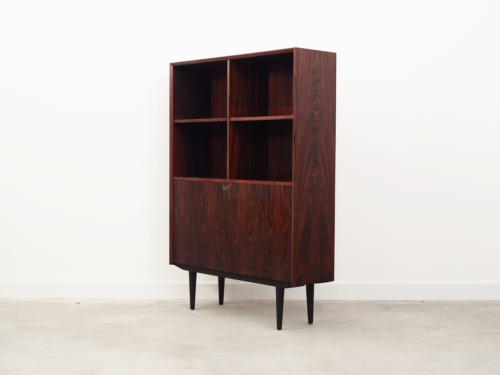 Rosewood bookcase, Danish design, 60's, produced by Brouer Møbelfabrik