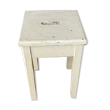 Old white stool