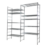 Étagère modulable en métal par niels gammelgaard, 1980s
