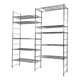 Modular metal shelving unit by Niels Gammelgaard, 1980s