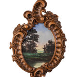Handcrafted wooden frame