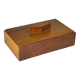 Art Deco Mahogany Cigar Box 15 x 9 cm