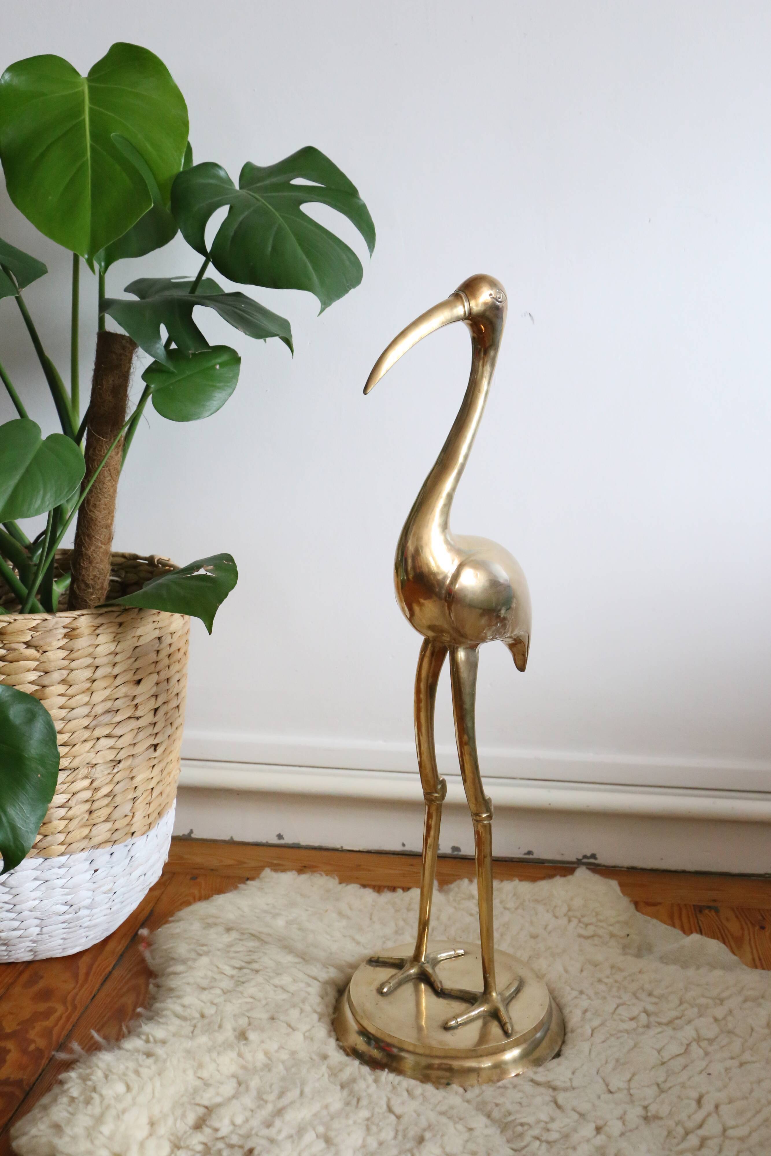 Great brass heron