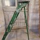 Antique painting workshop stepladder