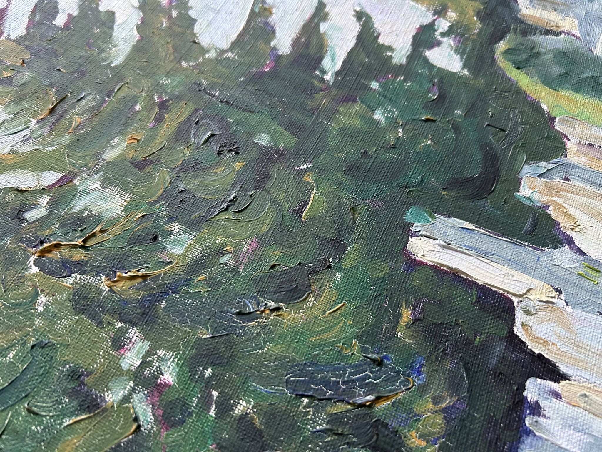 Tableau ancien signé G.Moreau, 1978