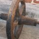 Roue de brouette ancienne