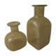 Pair of bottle vases blown glass Bendor 60s