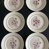 Service de 13 assiettes et un plat Badonviller
