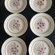 Service of 13 plates and a Badonviller dish