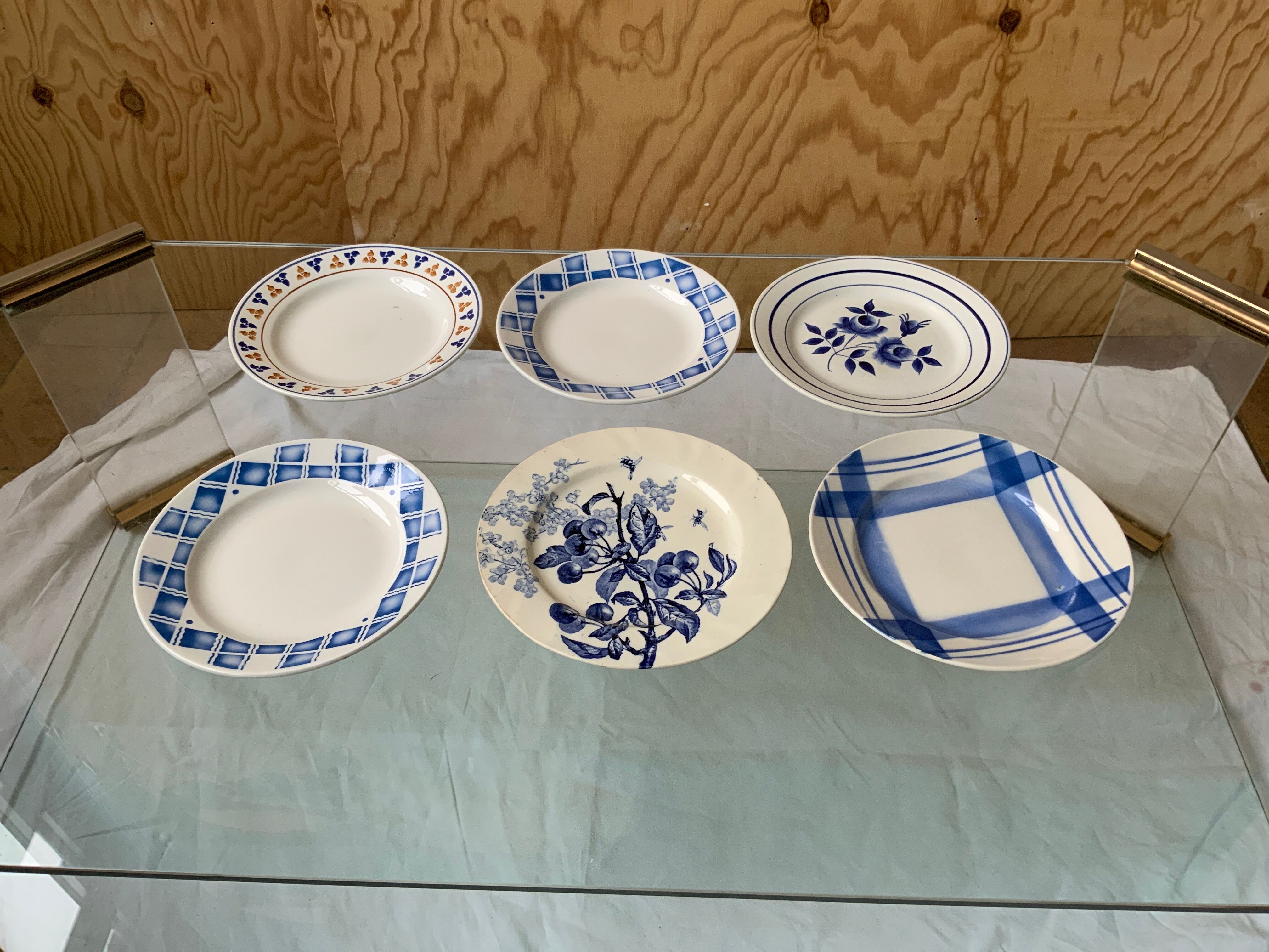 Assiettes Selency x Monoprix Croisé Laroche