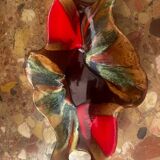 Vintage ceramic bowl / pocket bowl attributed to Vallauris.