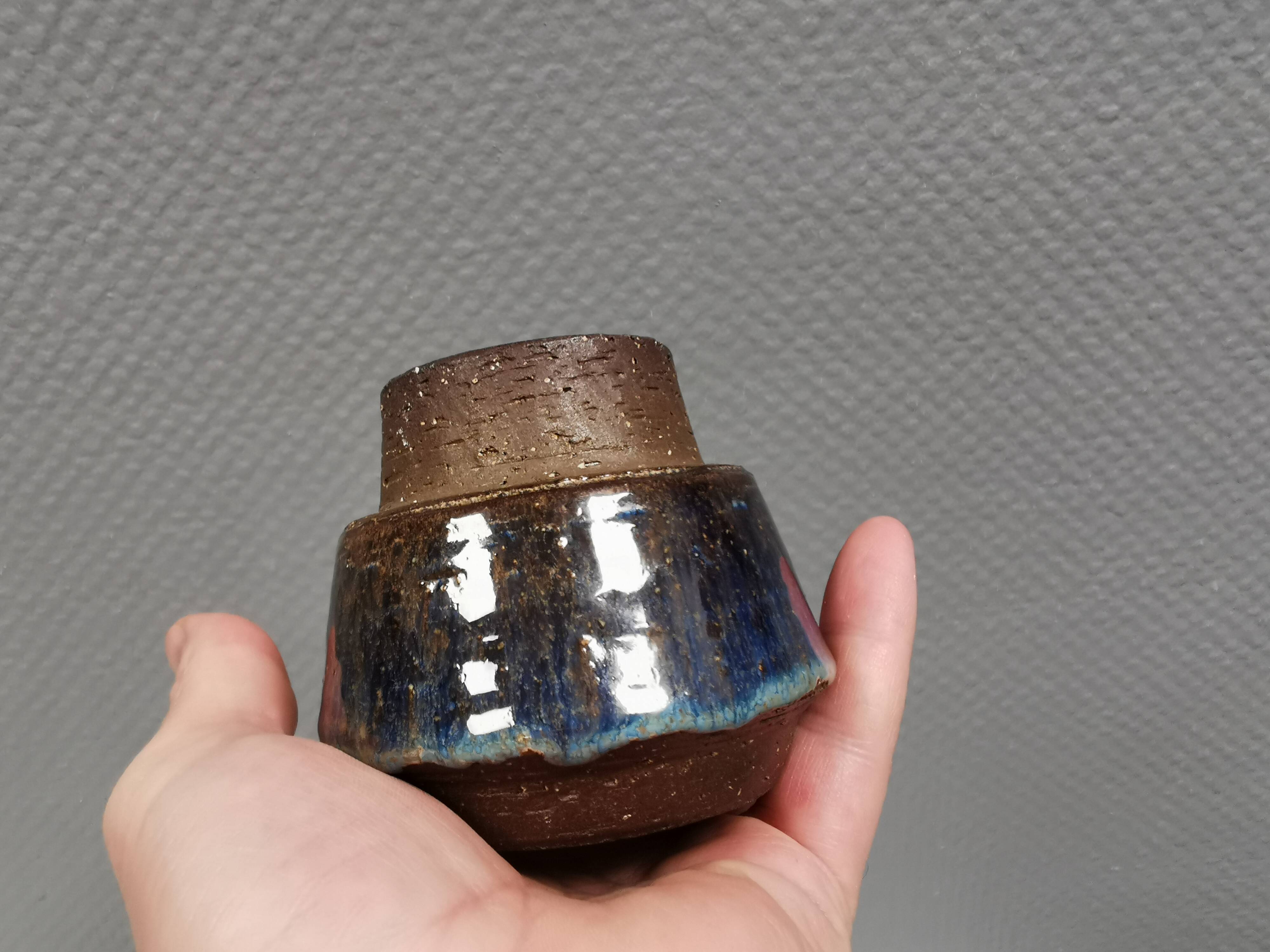 Small ceramic vase by Danish Michael Andersen 1970-80s