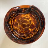 Empty glass pocket blown tortoiseshell 1970 XL