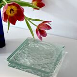Large empty glass pocket from the 80s