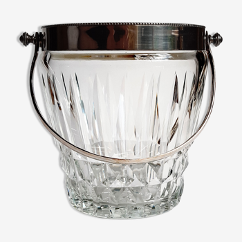 Saint Louis crystal ice bucket