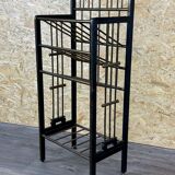 Magazine rack from Wiener Werkstätte Austria made of mahogany & brass around 1900