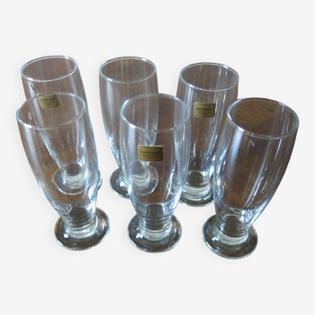 6 Luminarc glasses in new condition