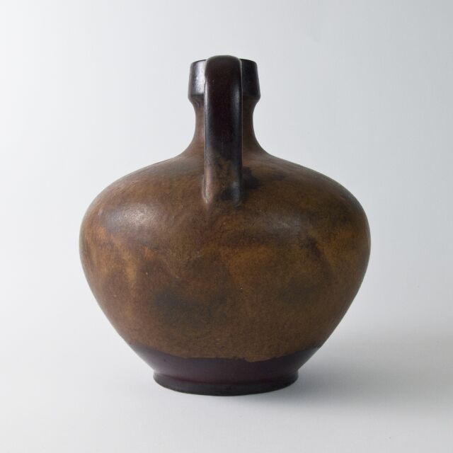 Brown pitcher of the 1960s Ruscha Keramik