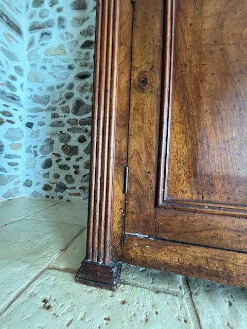 Glass-fronted sideboard