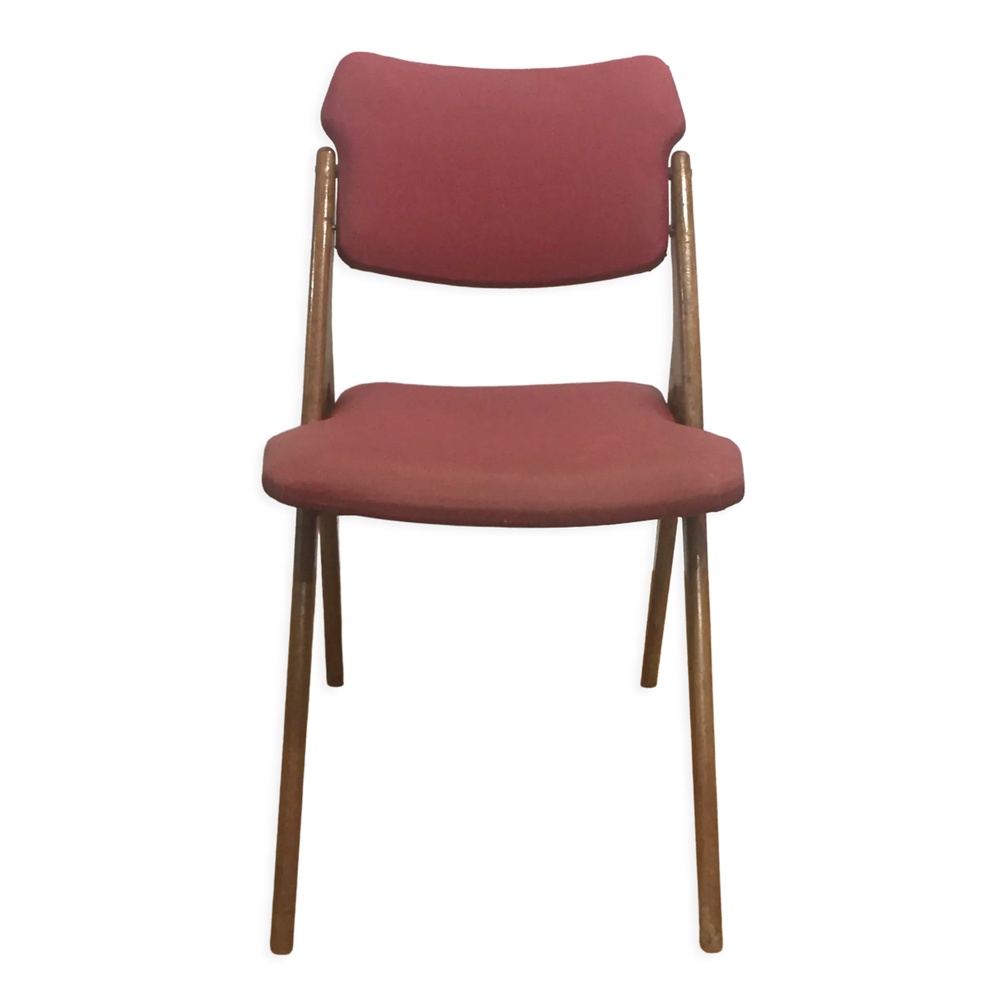 Chaise Guermonprez rouge