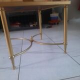 Marble and onyx coffee table