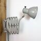 Grey Industrial Cast Iron Wall Light from Elektrosvit, 1960s