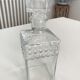 Glass whisky carafe