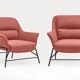 Paire de fauteuils ‘ Sadira Chair ‘ Edition Teulat