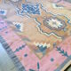 Kilim carpet pastel colors 125x187cm