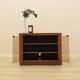 TV cabinet on wheels, Danish design, 1980s, made in Denmark