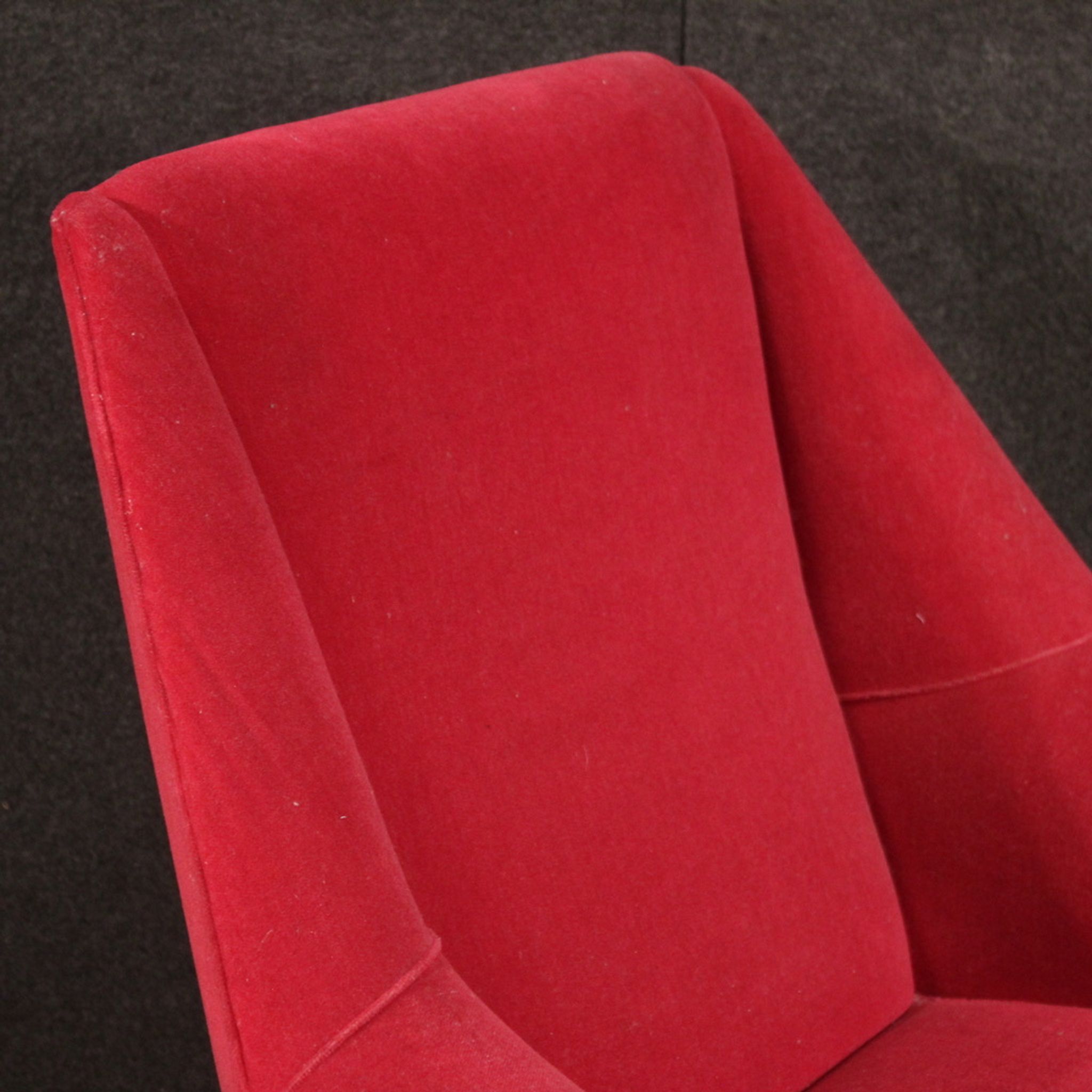 Paire de fauteuils italiens des années 60