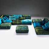 Stunning NAPALI 126 modular velvet sofa by the Bretz Brothers for Bretz Germany