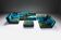 Stunning NAPALI 126 modular velvet sofa by the Bretz Brothers for Bretz Germany