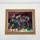 Original mid-century European oil on canvas – “Still Life” by Roy – dated 1969 – vintage & framed – 75 × 64 cm (29.5" × 25.2")
