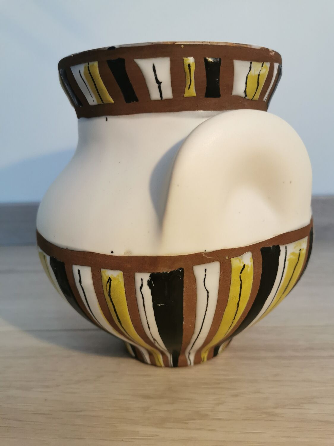 Vase à oreilles par Roger Capron Vallauris 50/60's
