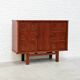 Brutalist Bar Cabinet in Oak, Belgium, 1970s