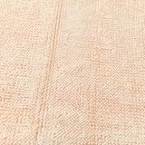 8x10 Pale Orange Beige Handmade Vintage Oushak Rug