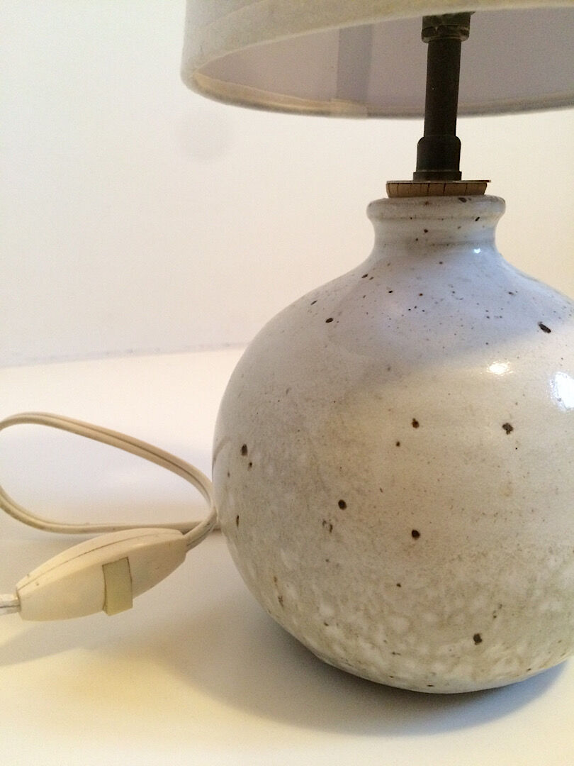 Vintage sandstone lamp