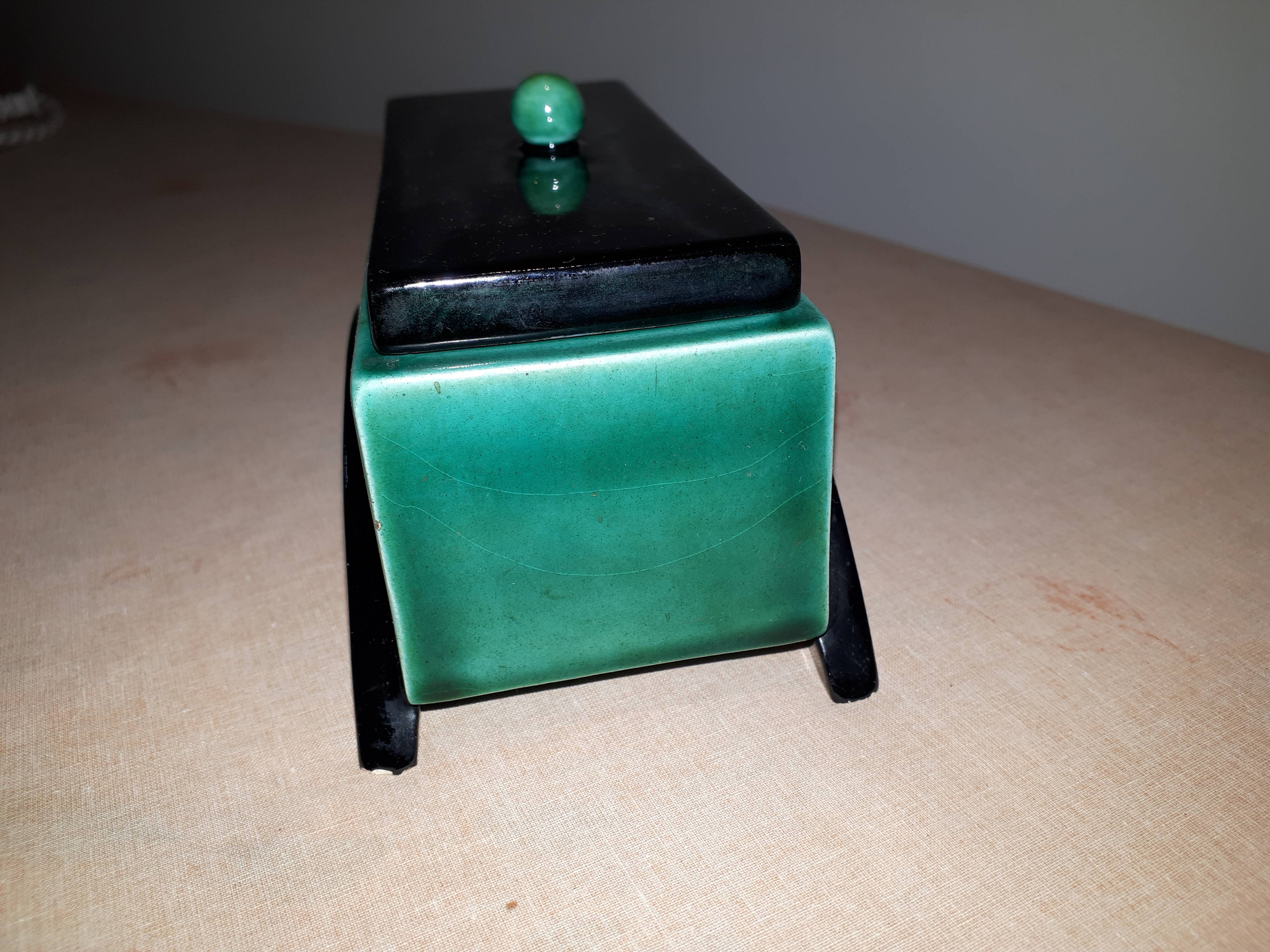 Art deco jewelry box Paul Milet