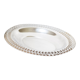 Silver-plated metal breadbasket 30s 40s