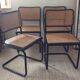 Série de 4 chaises Marcel Breuer Cesca B32