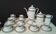 Service à café porcelaine fine art déco 21 pièces Limoges