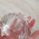 Vide-Poche coquillage en verre transparent