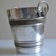 Silver-plated ice or champagne bucket with goldsmith's hallmark