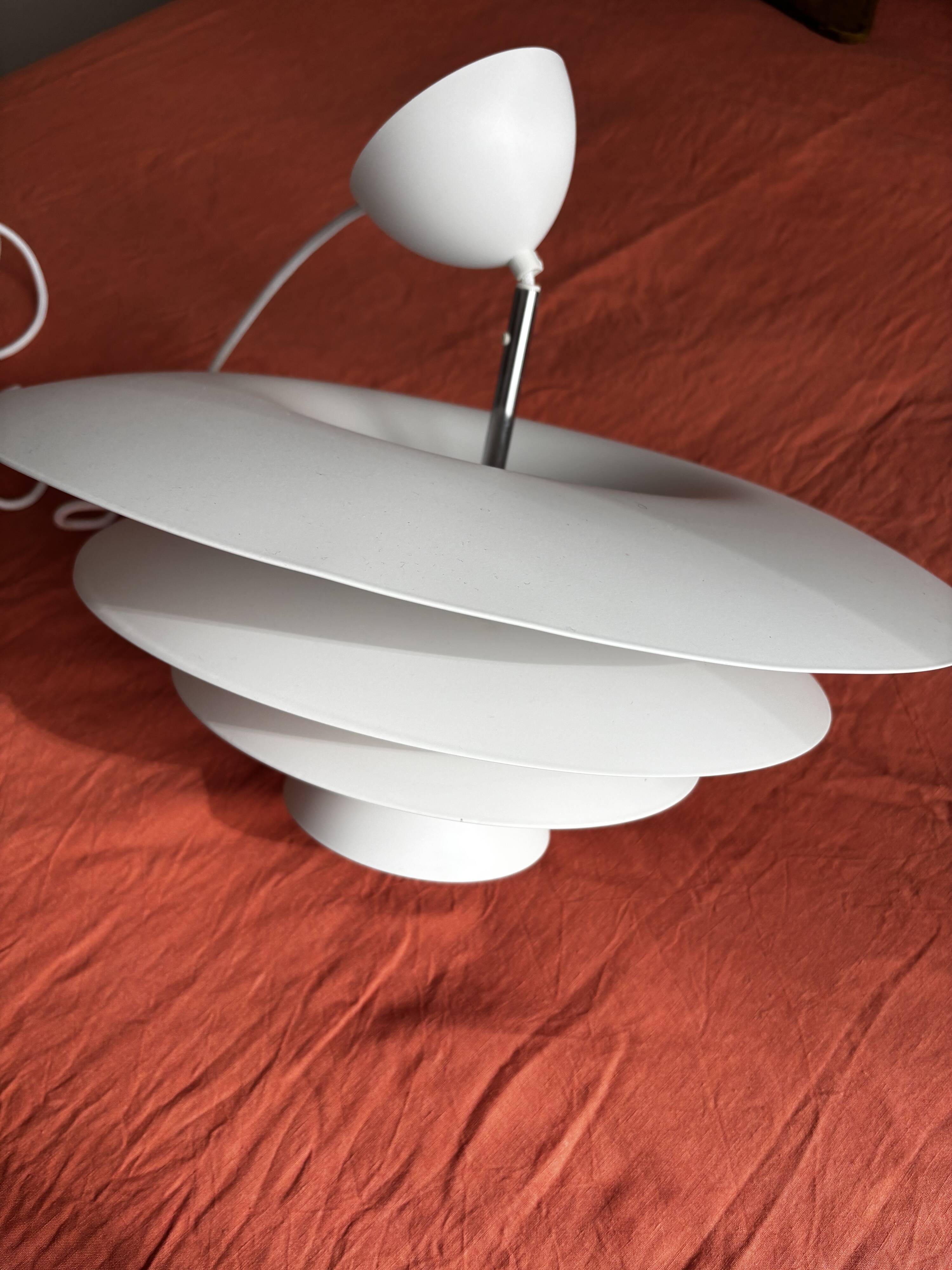 Luminaire suspension DaVinci Belid blanc