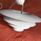 Luminaire suspension DaVinci Belid blanc