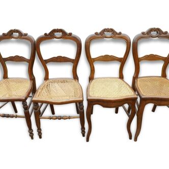 Chaises cannées