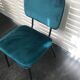 Chaises en velours